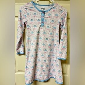 Girl’s Serendipity Pumpkin Print Pajama Nightgown